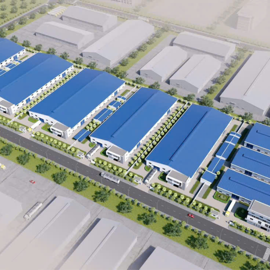🏭  NHÀ XƯỞNG TIÊU CHUẨN TẠI KCN BÌNH DƯƠNG – VIỆT NAM 3.150m² – 4.500m² – 4.950m²
