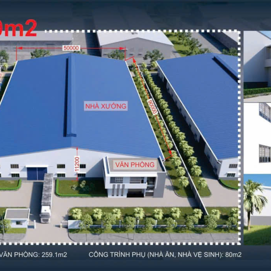 🏭  NHÀ XƯỞNG TIÊU CHUẨN TẠI KCN BÌNH DƯƠNG – VIỆT NAM 3.150m² – 4.500m² – 4.950m²