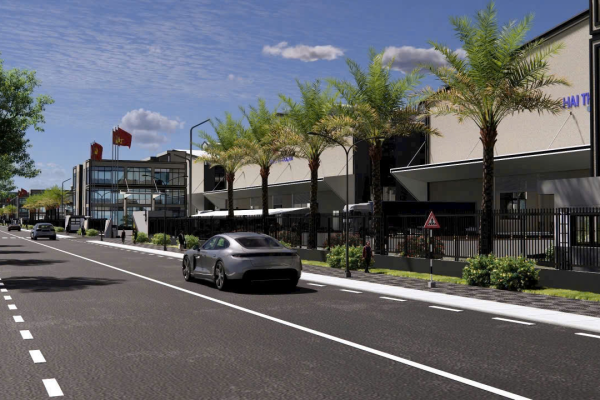 Diện tích khủng 100.000m² – Chuẩn công nghiệp hiện đại 